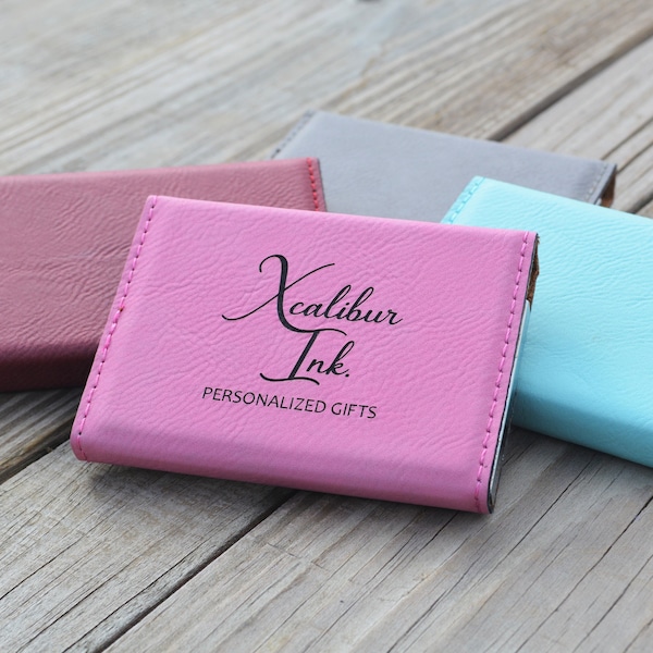 Personalized Business Card Holder Etsy