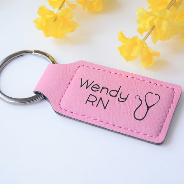 Personalized Keychain, Nurse Gifts, Nurse Keychain, Personalized Keychain, Nurse Graduation Gifts, Nurse Graduate Gift, Christmas Gifts