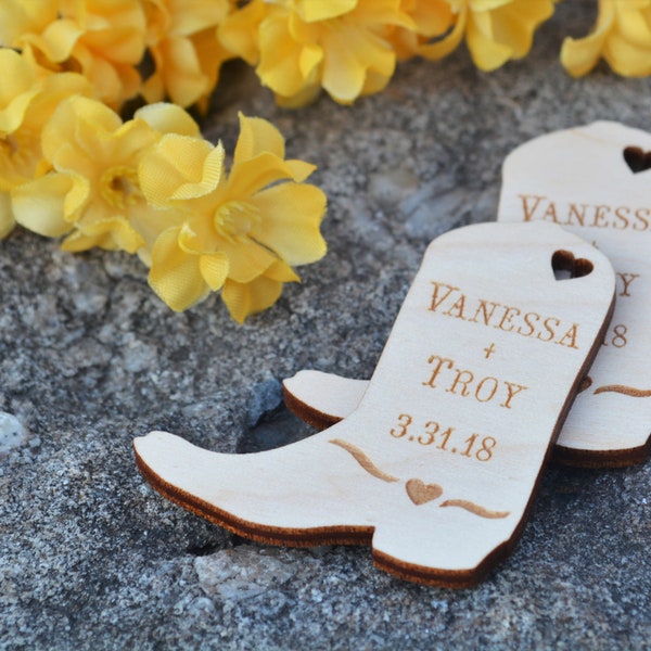 2", Cowboy Boot Favors, Western Wedding Favors, Cowboy Boots, Country Wedding, Cowboy Boot Tags, Boot Tags, Boot Favors, Western Party Favor