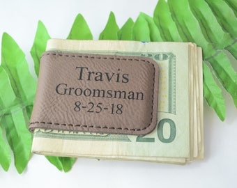 Personalized Money Clip, Money Clip, Money Clip for Groomsmen, Personalized Groomsmen Gifts, Engraved Groomsmen Gifts, Groomsman Gifts
