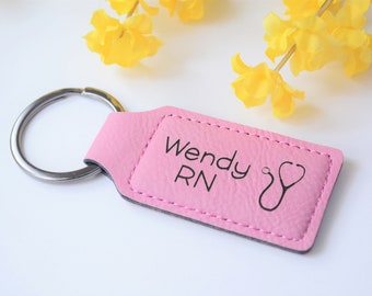 Personalized Keychain, Nurse Gifts, Nurse Keychain, Personalized Keychain, Nurse Graduation Gifts, Nurse Graduate Gift, Christmas Gifts