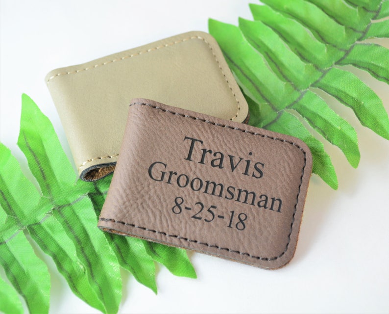 Personalized Money Clip, Money Clip, Money Clip for Groomsmen, Personalized Groomsmen Gifts, Engraved Groomsmen Gifts, Groomsman Gifts image 5