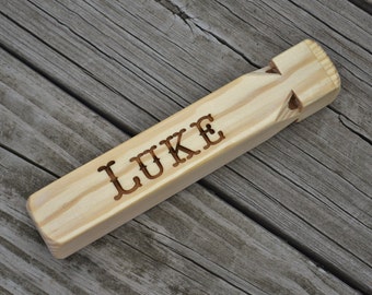 Personalized Train Whistle, Ringbearer Gifts, Train Whistles, Personalized, Engraved, Train Whistle, Christmas, Gifts for Kids, Wooden Toys