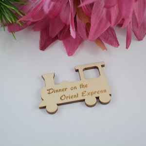 Train Favors, Personalized Train, Train Party Favors, Birthday Tags, Train Cutouts, Train Party Theme, Train Birthday 2 inch