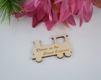 Train Favors, Personalized Train, Train Party Favors, Birthday Tags, Train Cutouts, Train Party Theme, Train Birthday 2 inch