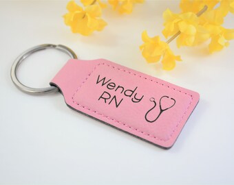 Personalized Keychain, Nurse Gifts, Nurse Keychain, Personalized Keychain, Nurse Graduation Gifts, Nurse Graduate Gift, Christmas Gifts