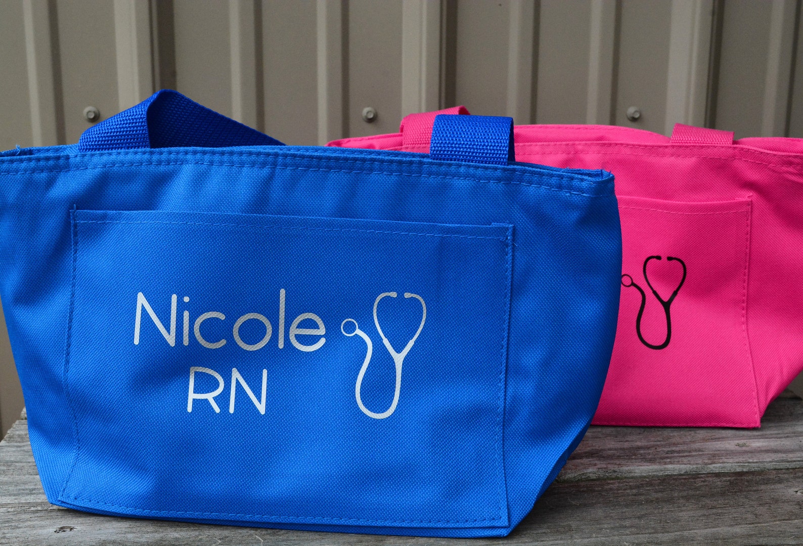 Personalized Lunch Bag Insulated Lunch Bag Nurse Lunch Bag Etsy