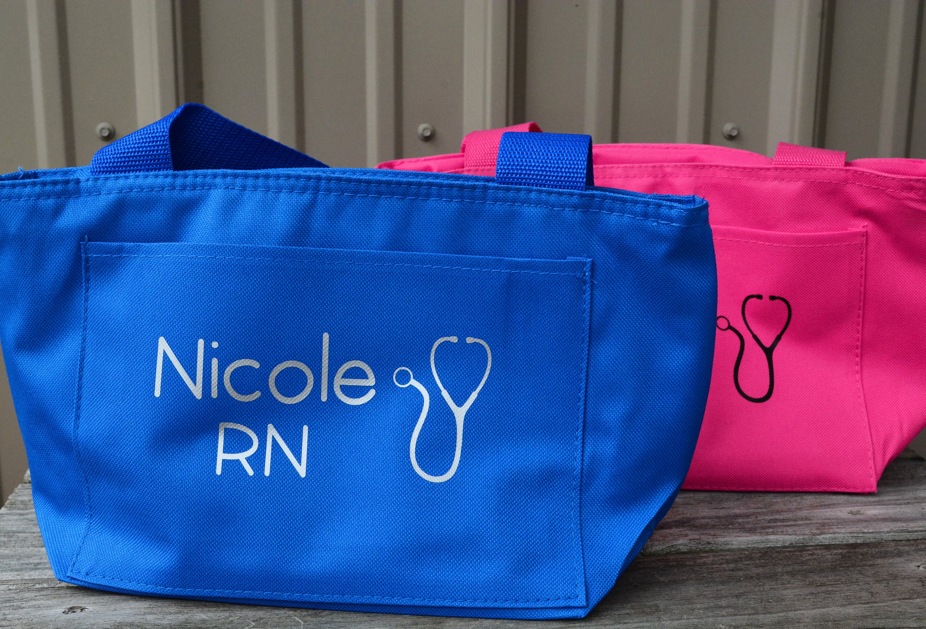 Personalized Lunch Bag Insulated Lunch Bag Nurse Lunch Bag 