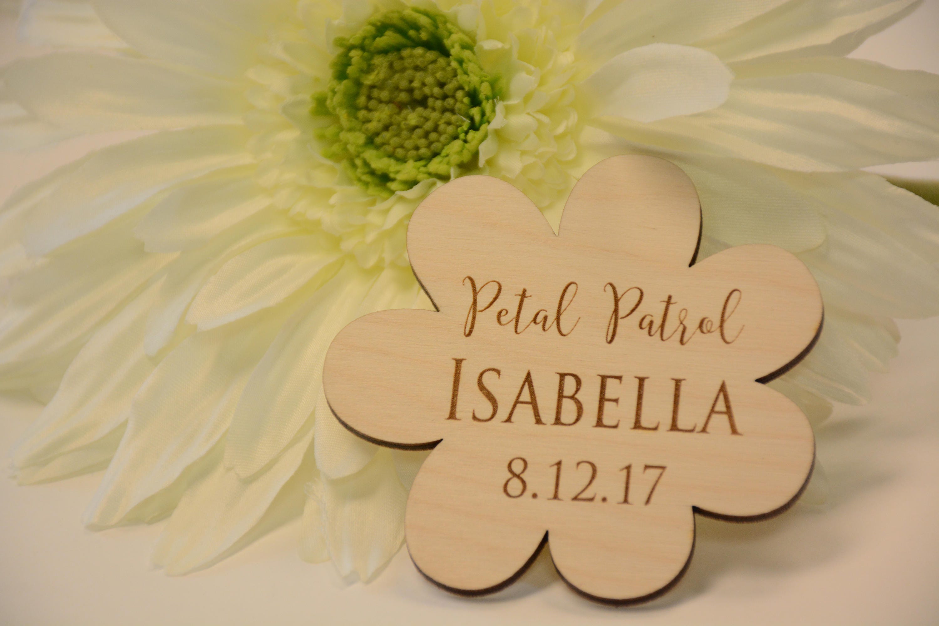 Flower Girl Badge Petal Patrol Flower Girl Gift Idea for Etsy