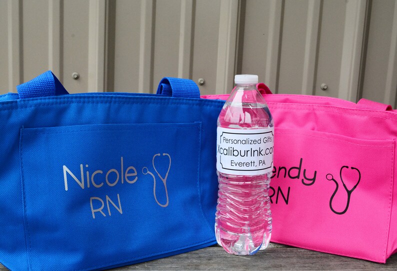 Personalized Lunch Bag Insulated Lunch Bag Nurse Lunch Bag Etsy