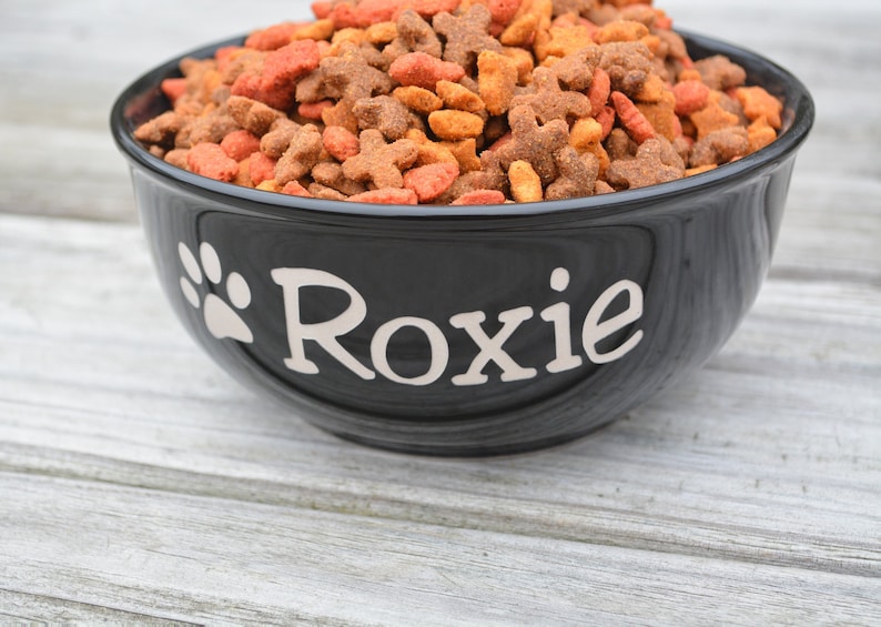 Pet Food Bowl Personalized Pet Gifts Personalized Dog Food Dish Personalized Pet Food Bowl Dog Food Bowl Cat Food Bowl Pet Dish