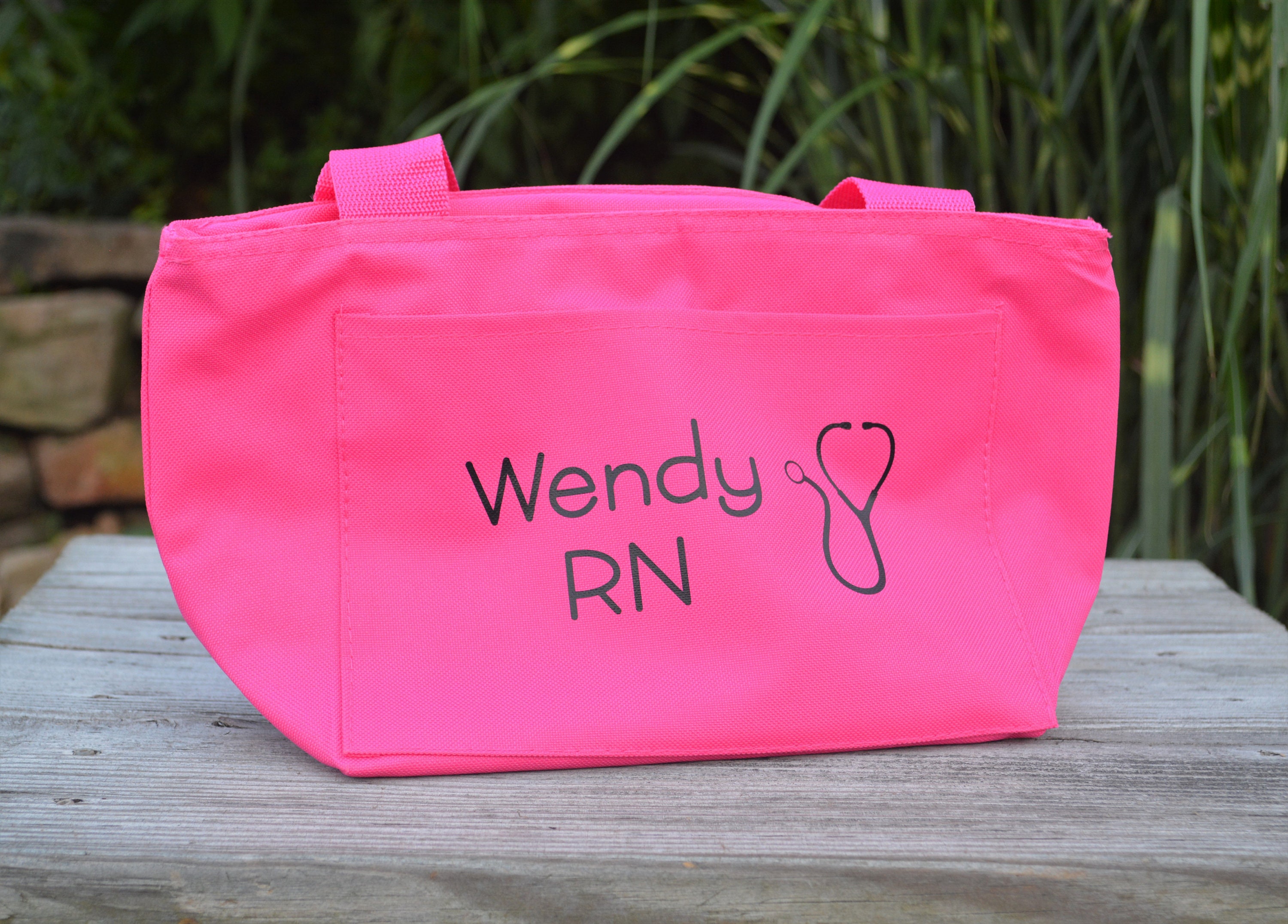 Personalized Lunch Bag, Insulated Lunch Bag, Nurse Lunch Bag, Gift for Nurse, Nurse Bag, Nurse Gift, Nurse Graduation Gift