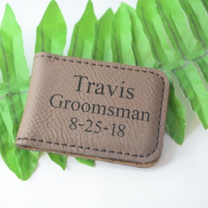 Personalized Money Clip, Money Clip, Money Clip for Groomsmen, Personalized Groomsmen Gifts, Engraved Groomsmen Gifts, Groomsman Gifts image 4