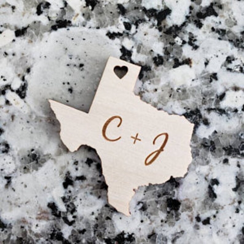 2 Texas Tags Texas Cutouts State Cutouts Texas Etsy