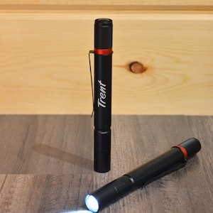 Personalized Penlight, Engraved LED Penlight, Personalized Flashlight, Engraved Flashlight, LED Flashlight, Stocking Stuffer Gifts