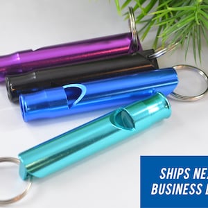 Metal Whistle, Engraved Whistle, Personalized Whistle, Christmas Gift, Safety Whistle, Stocking Stuffers, Party Favors, Gift for Coach