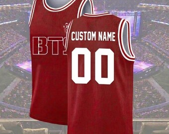 Custom Basketball Jersey, Personalized Name Number Shirt, Kpop Inspired Tank Top, Concert Outfit, Unisex Streetwear Gift