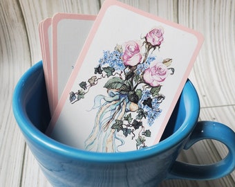 Vintage Bouquet Playing Cards