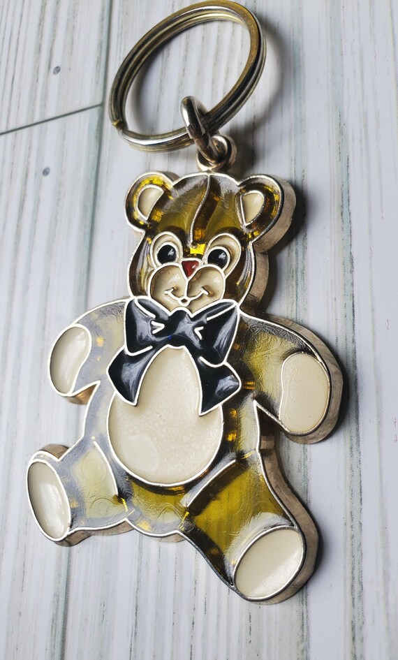 美品★MCM エンジェル ベアチャーム ベージュ MYZ 3AVI13 箱付 Mcm bear keychain - Gem