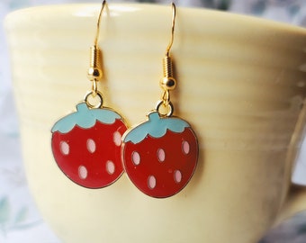 Strawberry Earrings