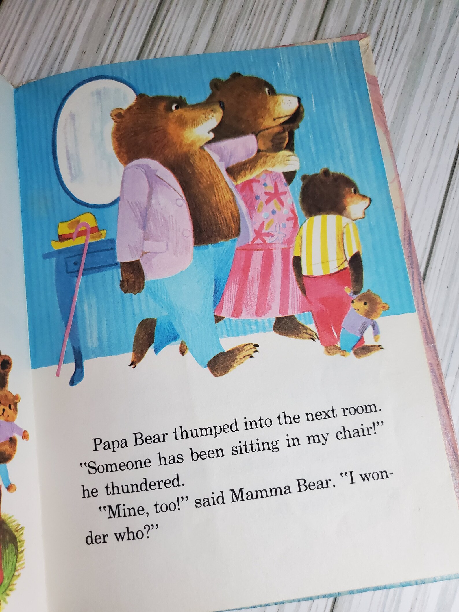 Vintage the Three Bears Book - Etsy