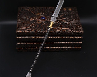 Hand Forged Carbon Steel Spear Blade Viking  Sword | Handmade Sword, Medieval Spear, Gift For Him