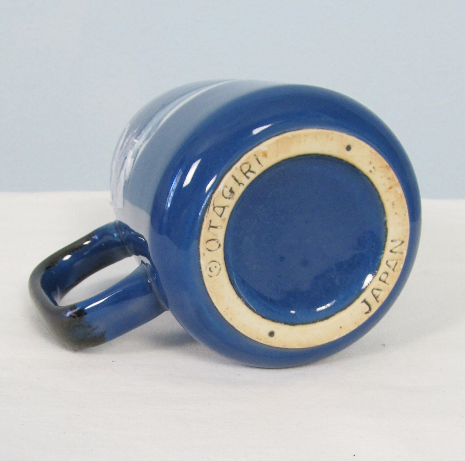 Vintage OTAGIRI Blue Whale Coffee Mug JAPAN Etsy