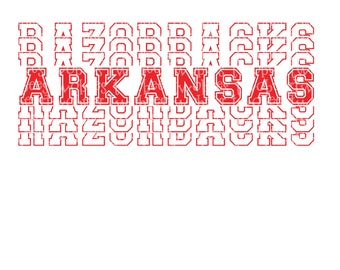 Arkansas Razorback Svg Etsy