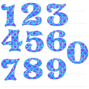 Mermaid Number SVG/mermaid svg/mermaid birthday