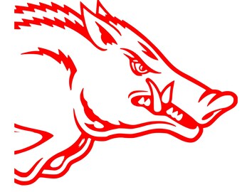Download Arkansas Razorback SVG files ALL FOUR | Etsy