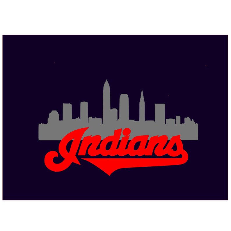 Cleveland Indians svg | Etsy