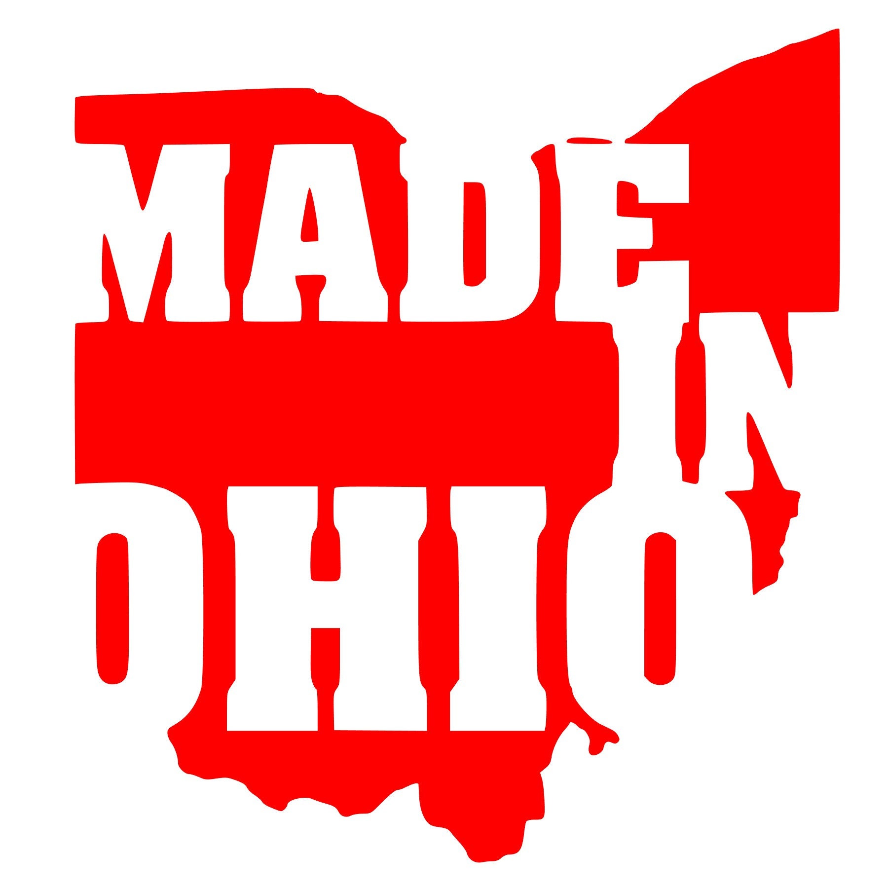 Made in Ohio SVG Etsy