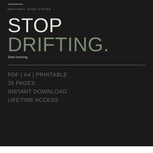 Life Direction Reset Workbook | 14 Day Clarity System | Stop Feeling Lost or Stuck