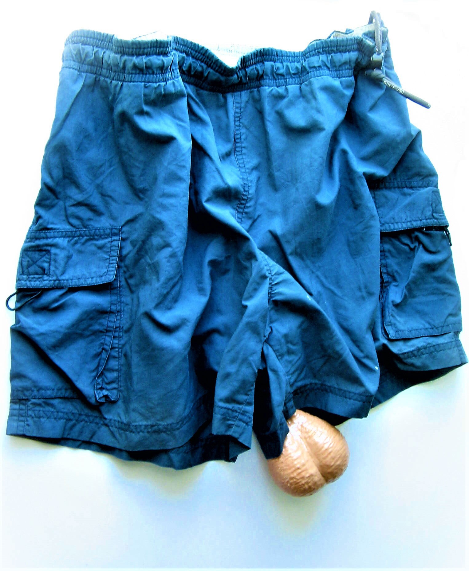 Bad Grandpa Realistic Latex Testicles Balls Male Mens Genitals Scrotum Gonads Ball Sac Sack