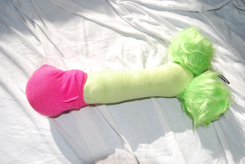 Incredible Hulk Penis & Testicles Balls Gonads Genitals Genitalia and Fake Hulk Slime Sperm