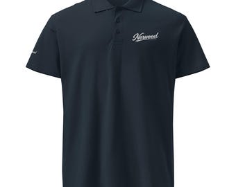 Norwood Script Polo – Classic Minimal Golf Logo