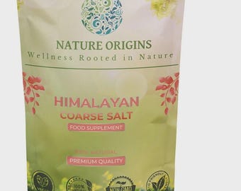 Pure Himalayan Pink Salt Coarse – Natural Mineral Rich Food Supplement