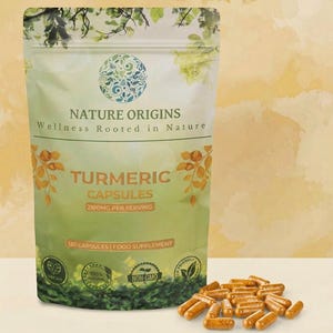 Turmeric Curcumin—120 Capsules—2100 mg Per Serving Purest Quality, Vegan