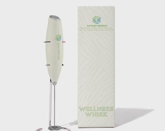 Wellness Whisk – Electric Milk Frother for Superfoods, Matcha, & Lattes
