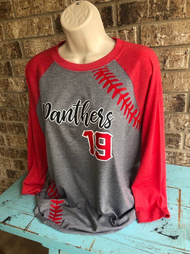 Baseball Shirt With Team Name and Player Name and on Etsy