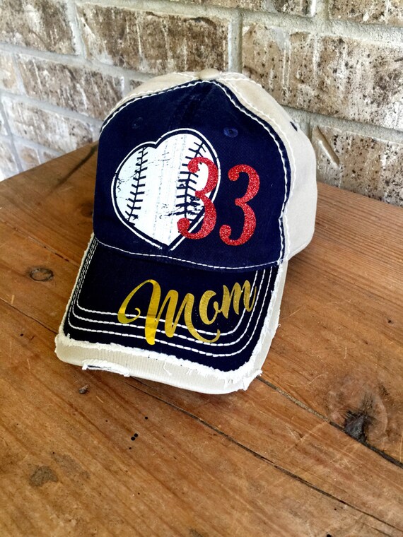 Baseball mom hat Clearance