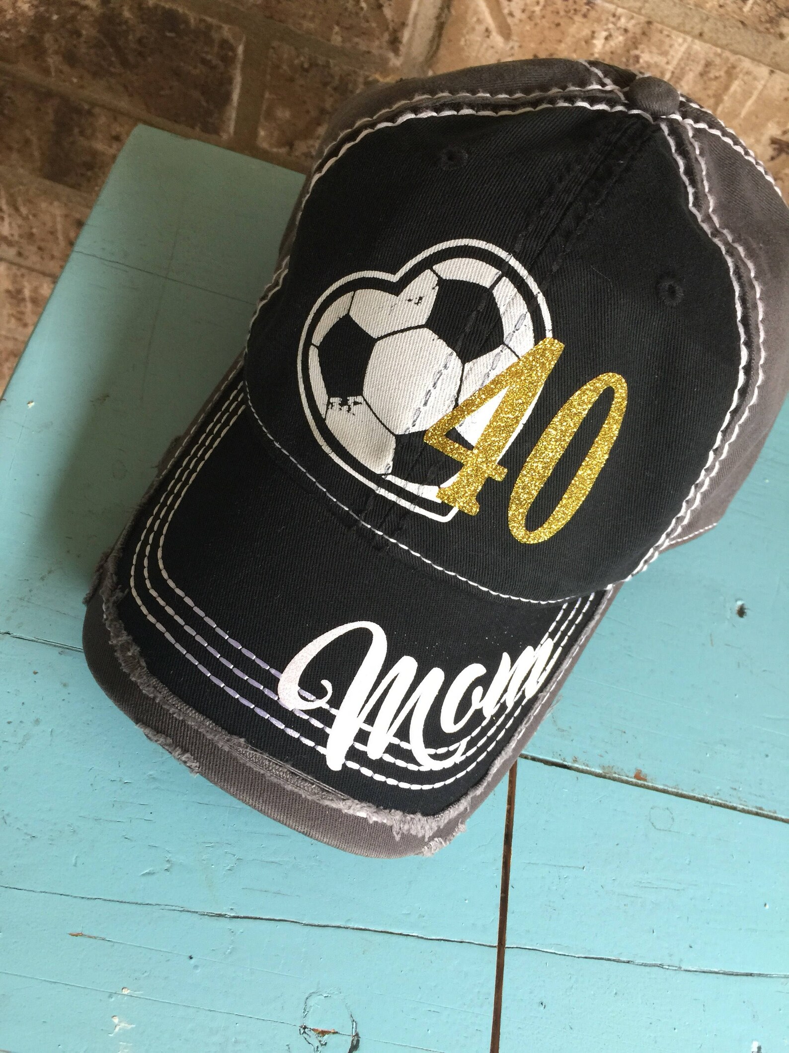 Customized Soccer Mom Cap Fun Soccer Baseball Cap Soccer Mom Etsy