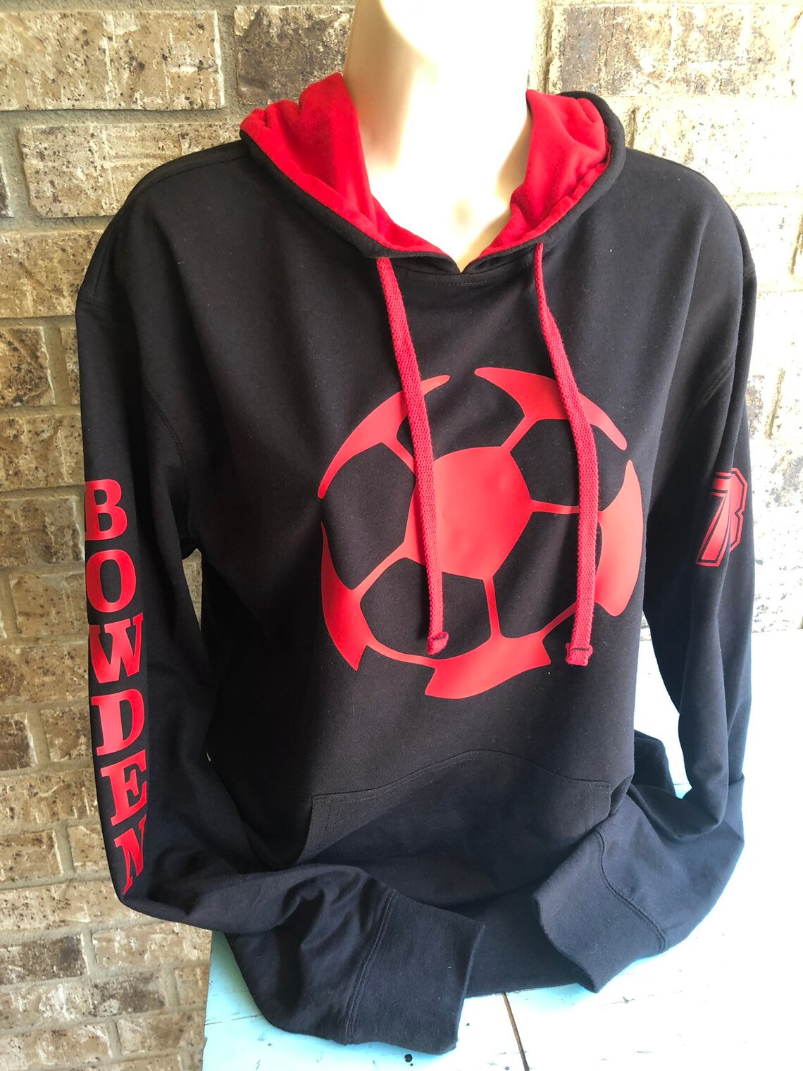 Soccer Mom Hoodie Customize Colors Soccer Sweatshirt Soccer Etsy