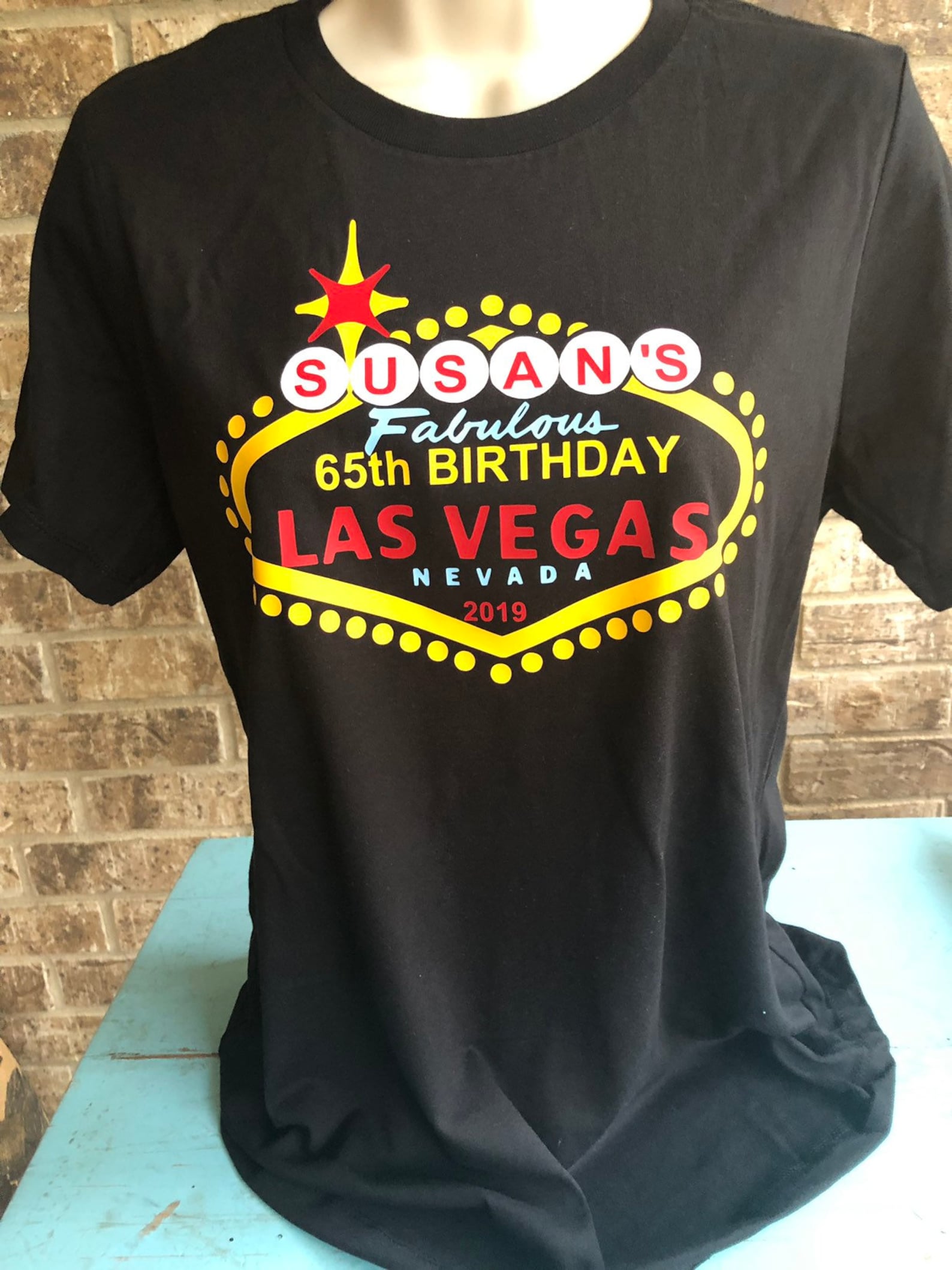 Las Vegas Celebration Shirt Las Vegas Birthday Las Vegas Etsy