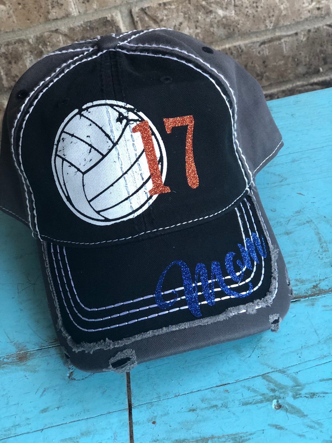 Volleyball Cap Customized volleyball Mom Cap Volleyball Etsy