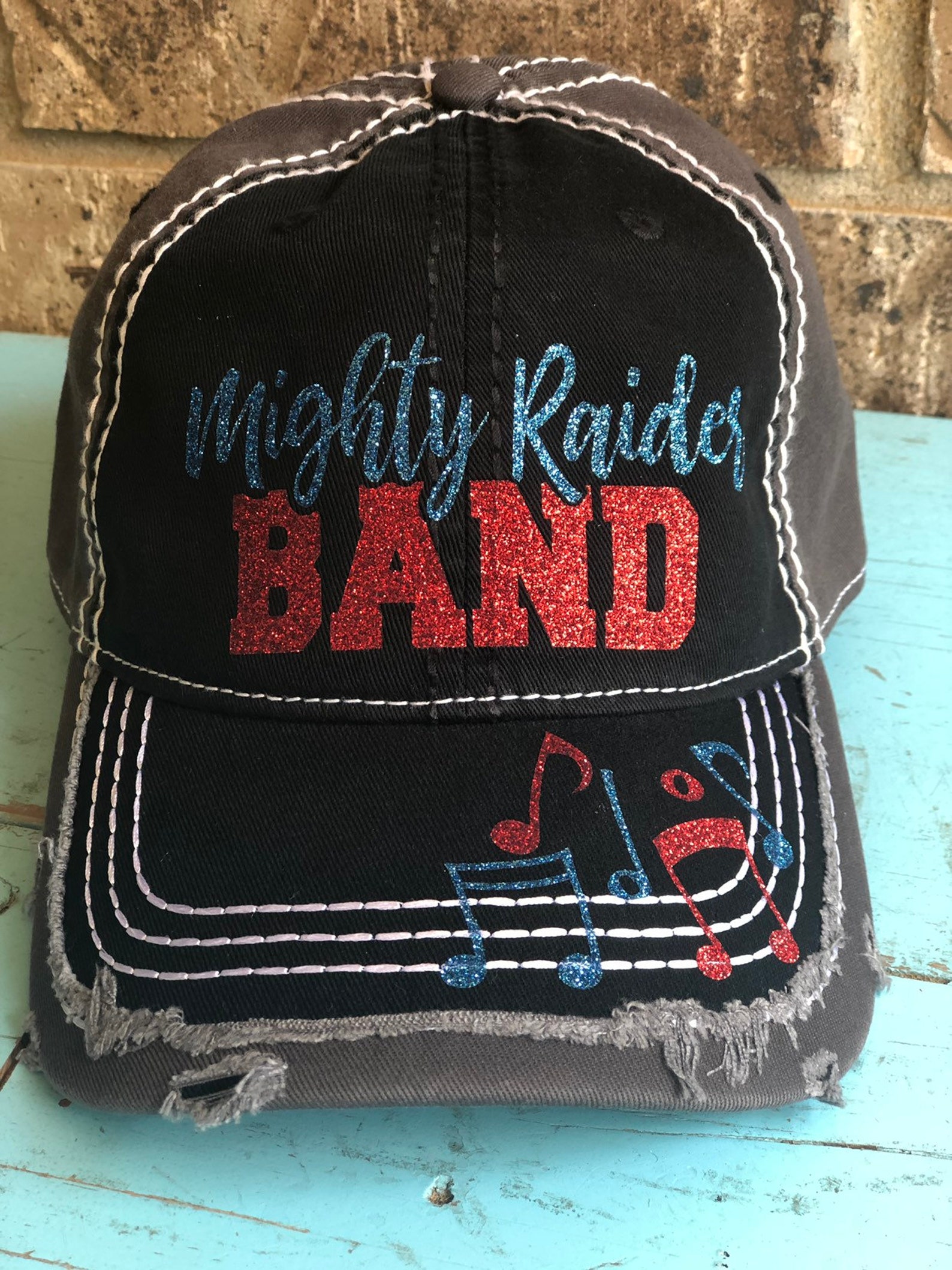 CUSTOM Band Cap Choose Your Colors and Band Name Band Mom Etsy
