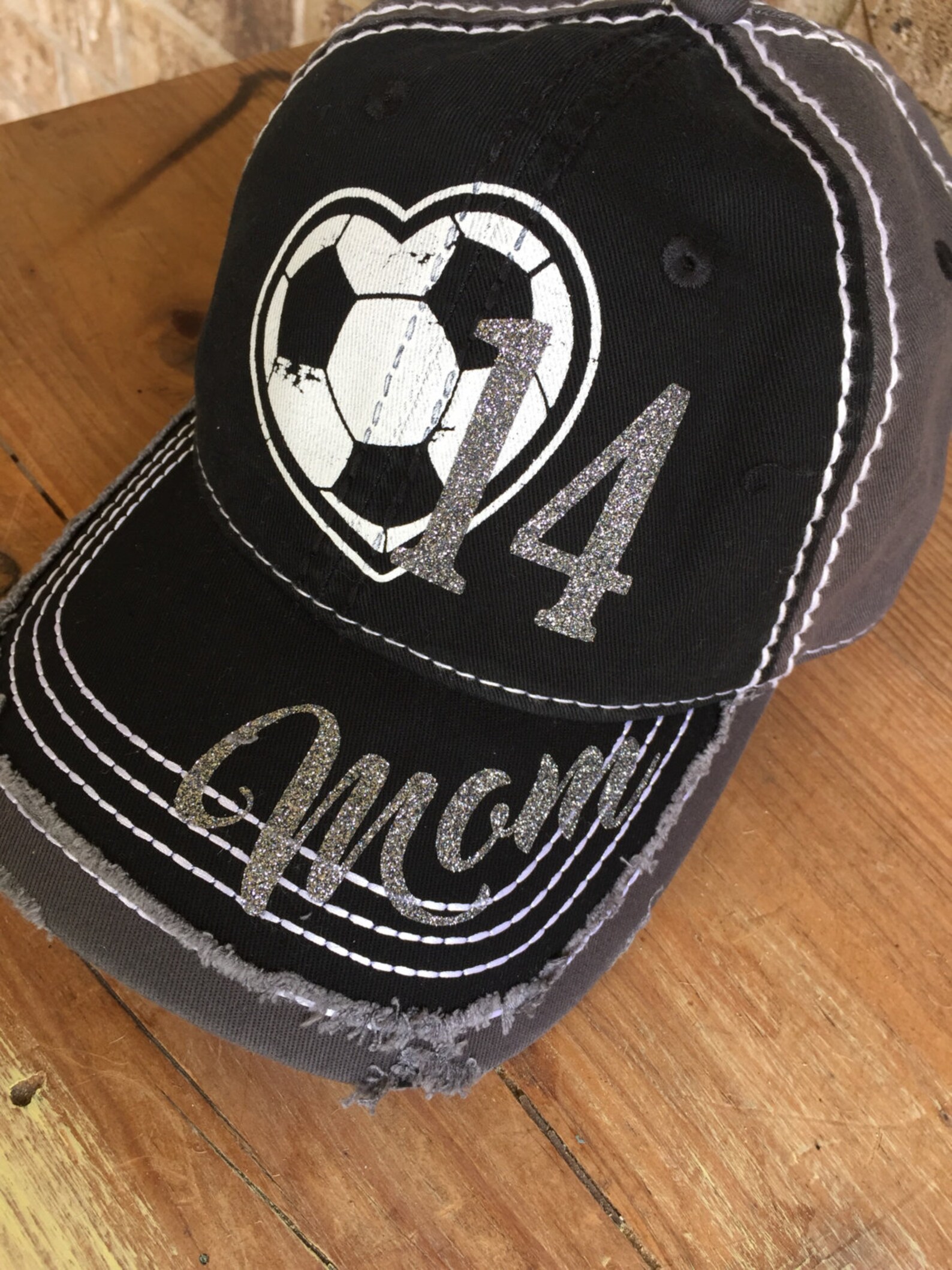 Customized Soccer Mom Cap Fun Soccer Baseball Cap Soccer Mom Etsy