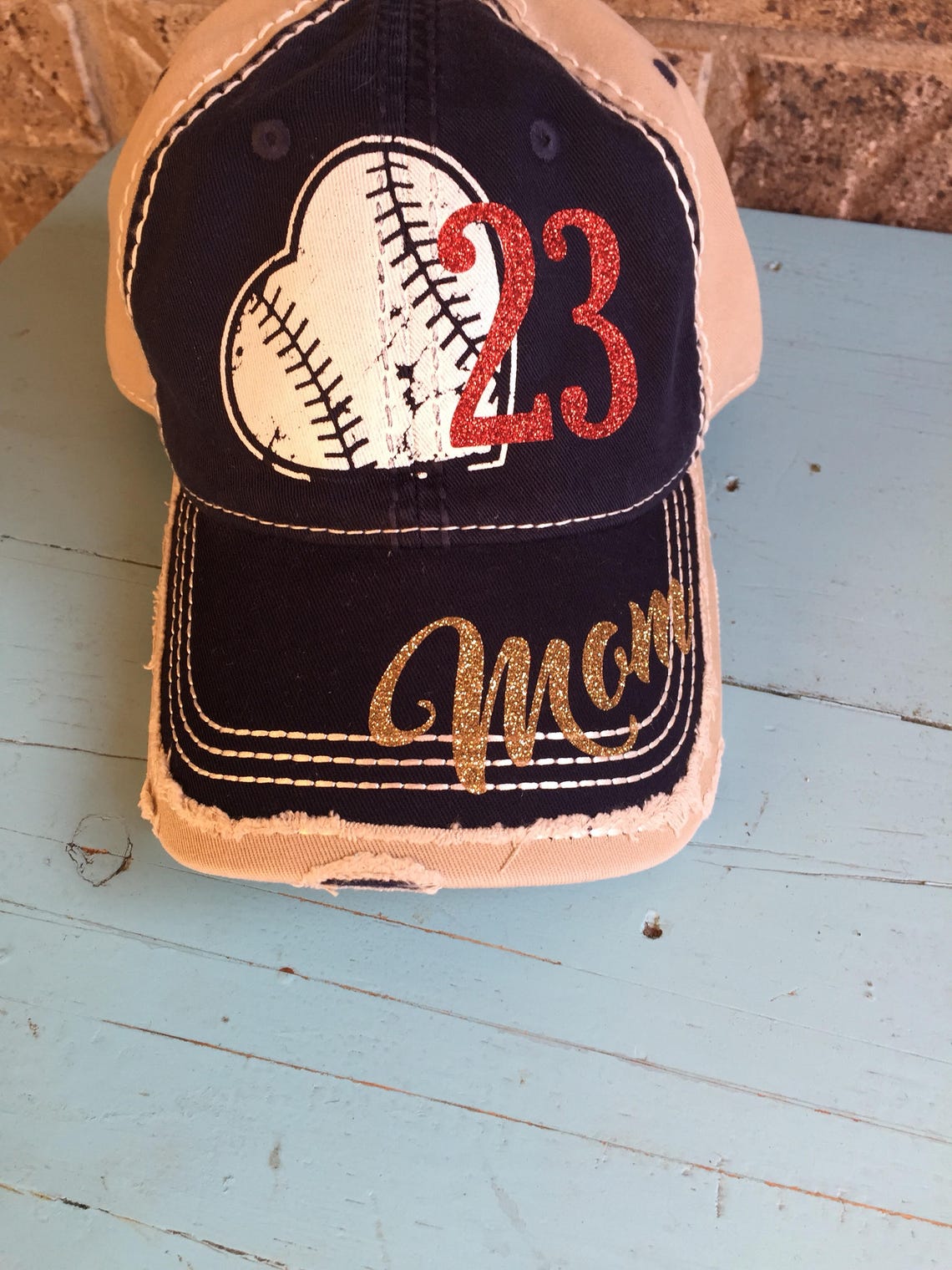 Customized Baseball Mom Cap Fun Baseball Cap Baseball Mom Etsy