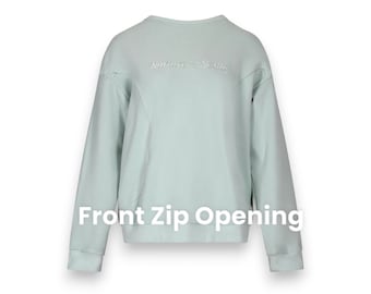 Luxury Soft Breastfeeding Nursing Jumper Pullover Sweater