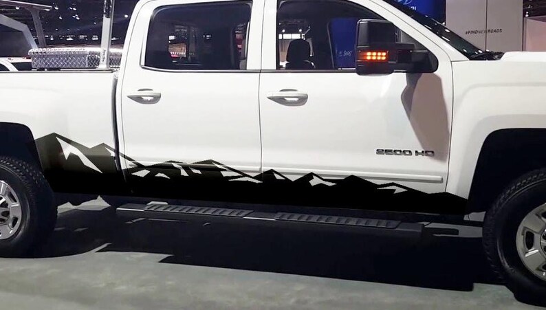 Auto Parts And Vehicles 2 Silverado Rocker Panels Truck Vinyl